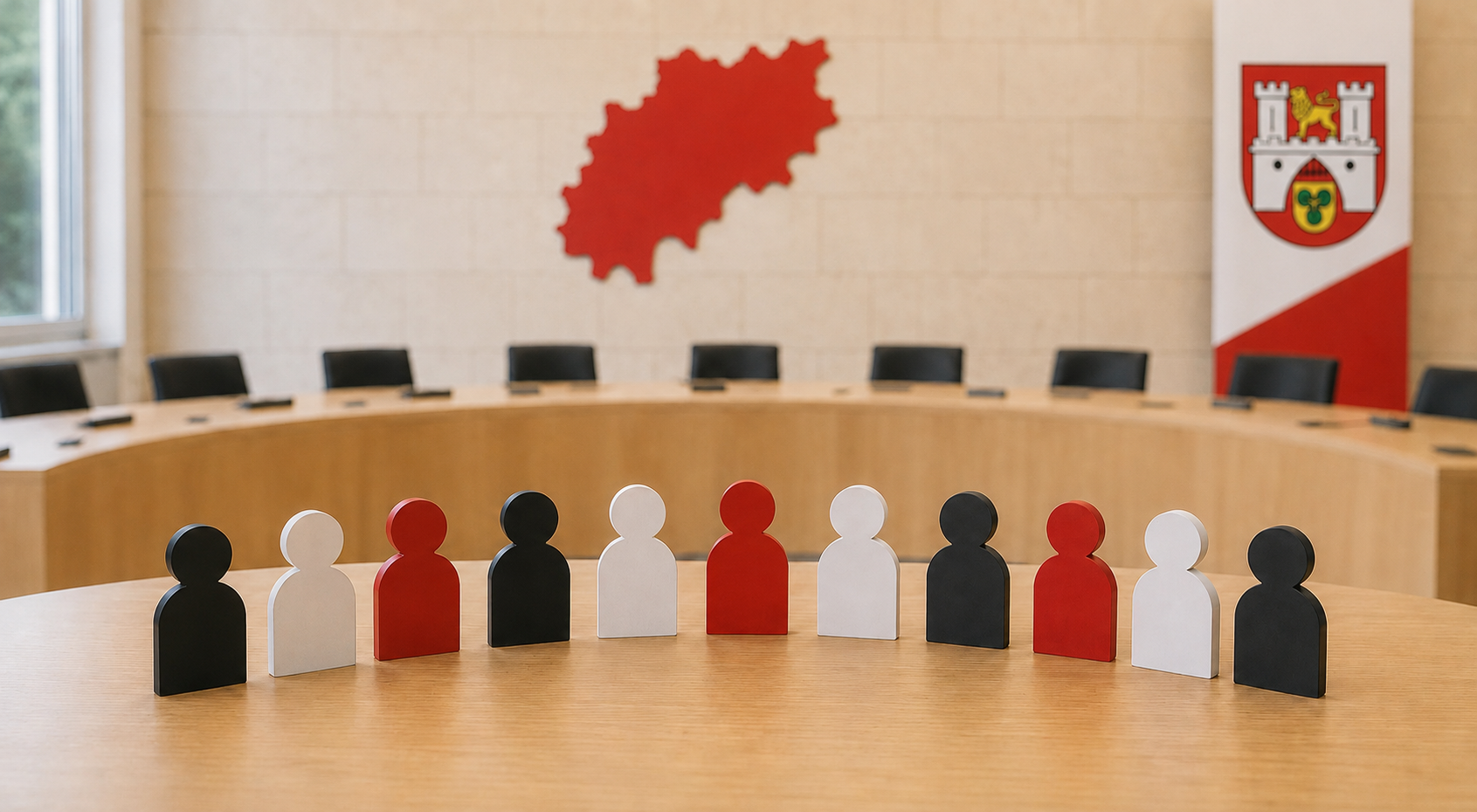 Der Stadtbezirksrat Ricklingen als politische Vertretung für Ricklingen, Oberricklingen, Mühlenberg, Wettbergen und Bornum bei der Kommunalwahl Hannover 2026.